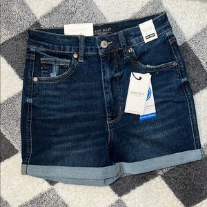Judy Blue Dark Blue Denim Shorts